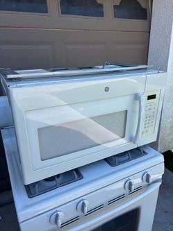Microwave over the range like new