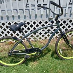 Stretch Style 26-in Adult Beach Cruiser Bike Ready To Ride Single Speed