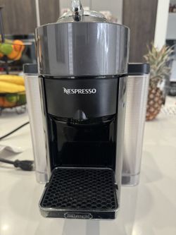 Nespresso Vertuo Coffee and Espresso Maker, by De'Longhi, Graphite Metal