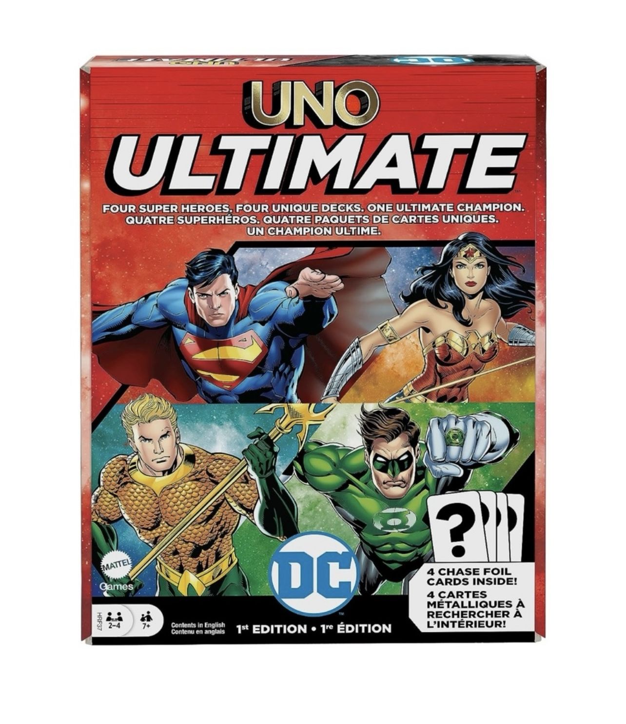 Mattel Games UNO Ultimate DC Card Game for Kids & Adults