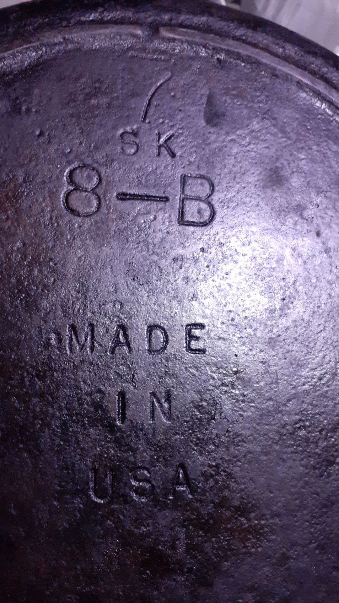 Cast iron skillet Sk. 8-B