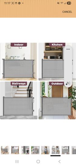 Retractable Baby Gate 