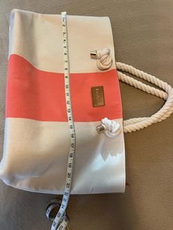 Bebe canvas beach/pool bag 22wx 13 H