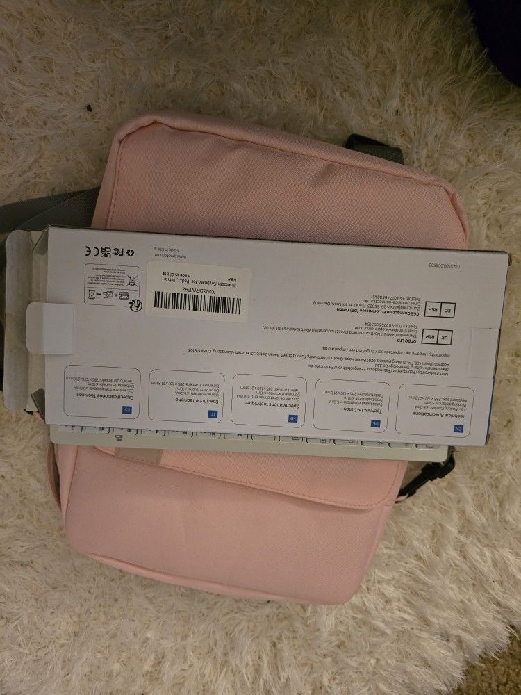 Wireless Keyboard And Tablet Carrying Bag