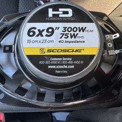 2 6x9 kicker speakers
