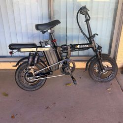 Electric Bike Folding Black Frame (No Key)