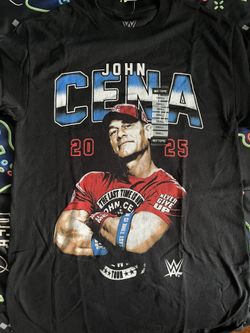 John Cena farewell Tour Shirt (size Large)