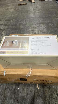 Allen + Roth Presli LED 3-Light Vanity Bar
