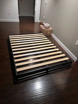 Modernista 6” Steel Full Size Bed Frame