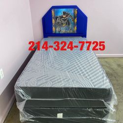 Twin Bed With Mattress 