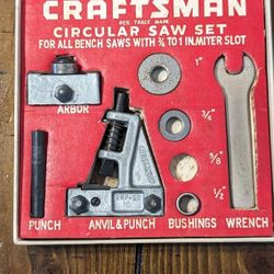 Craftsman Circular Saw Set