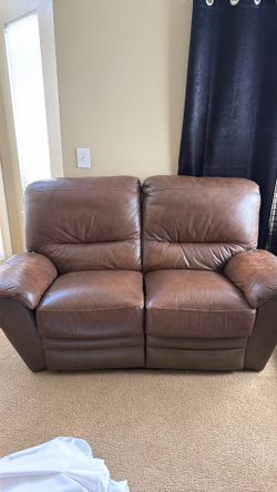 FREE Brown Reclining Loveseat – 2 Seat Recliner