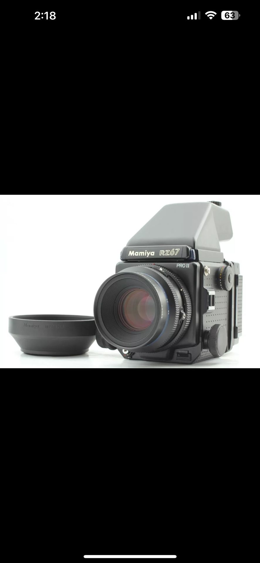 Mamiya RZ67 Pro II 