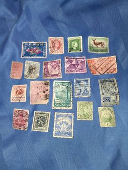 Vintage World Postage Stamp Collection Lot