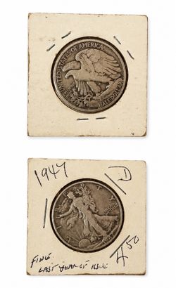 1947 Silver Half Dollar