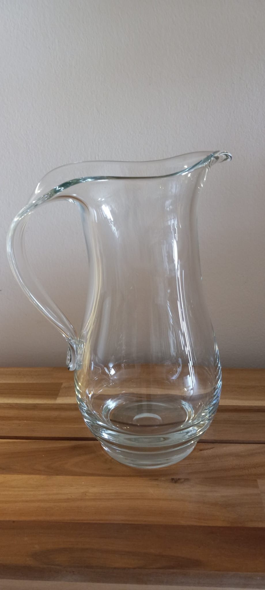Krosno Glass Water Pitcher
