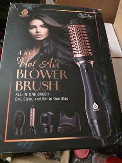 All in one hot brush