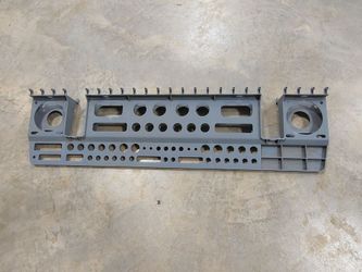 Peg board tool organizer