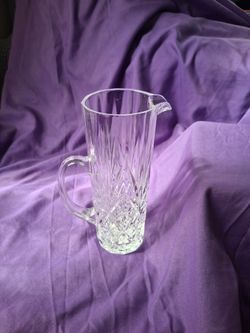 Crystal pitcher