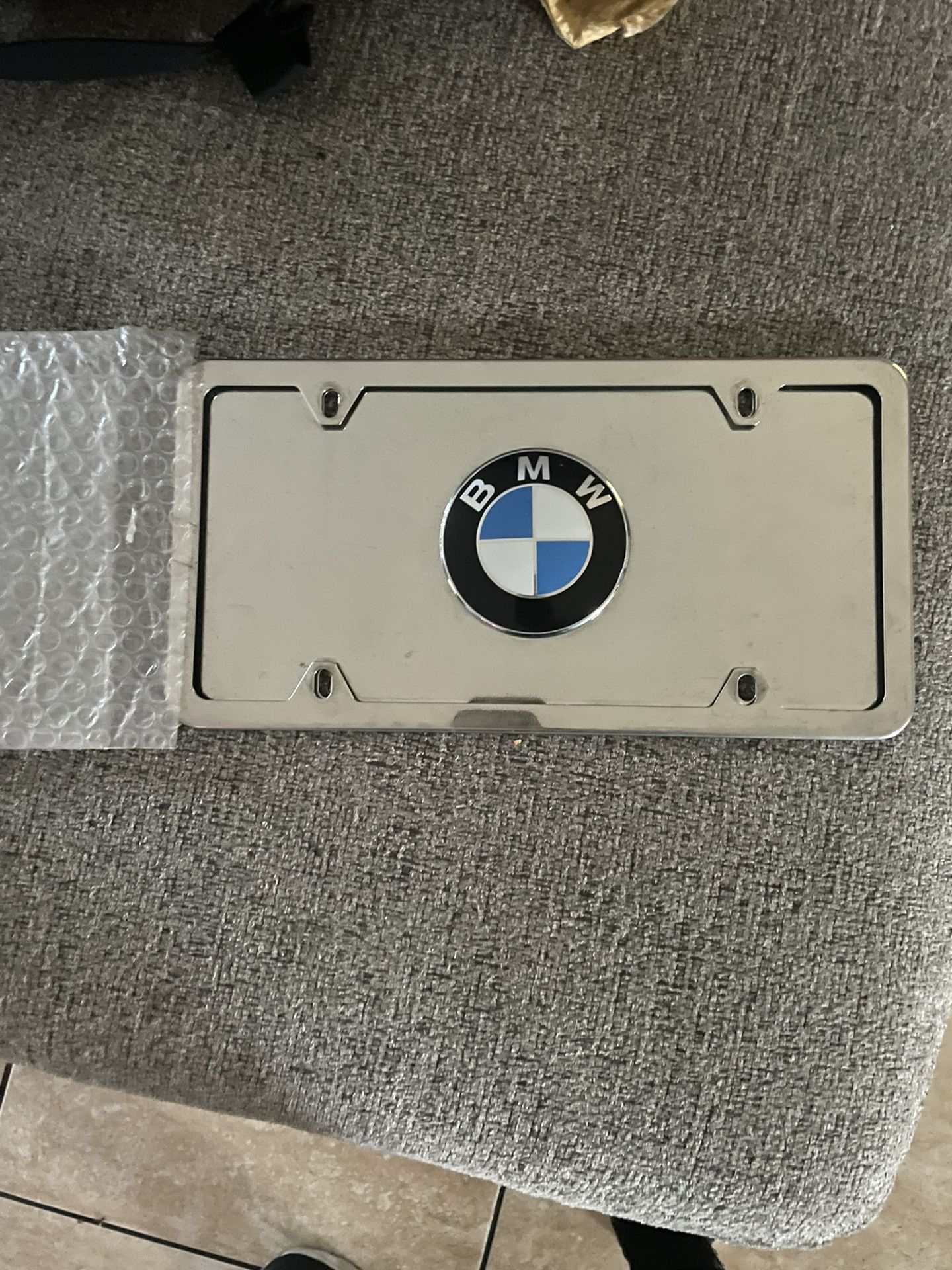 BMW plates $80