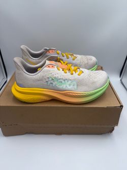 HOKA Running Shoes Women’s Size 7.5B No Box Multicolor Pastel Colorway