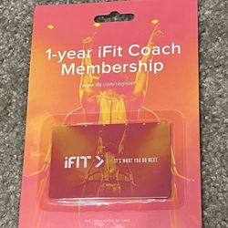 1 Year iFIT Coach Membership
