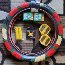 NEW Bicycle Bmx Parts Bundle 20" Yellow