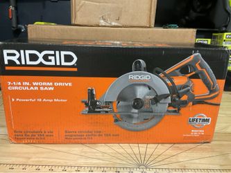 RIDGID THRUCOOL 15 Amp 7-1/4 in Worm Drive Circular Saw (R32104) - Brand New