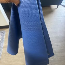 Blue Yoga Mat 