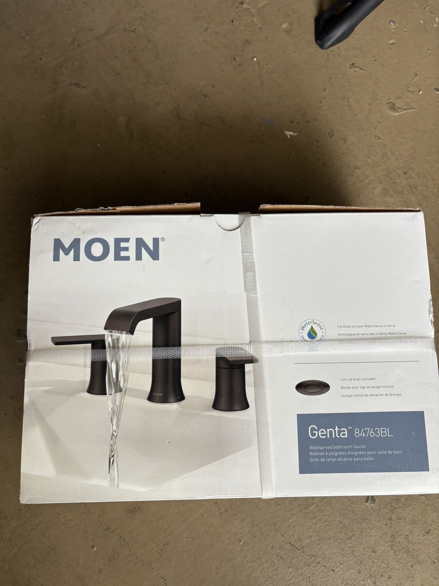 MOEN. Bathroom faucet.