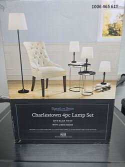Alsy Charlestown 4-Piece Lamp Set