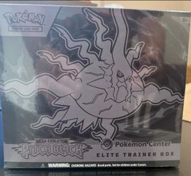 POKEMON MEGA EVOLUTION PITCH BLACK CENTER ELITE TRAINER BOX