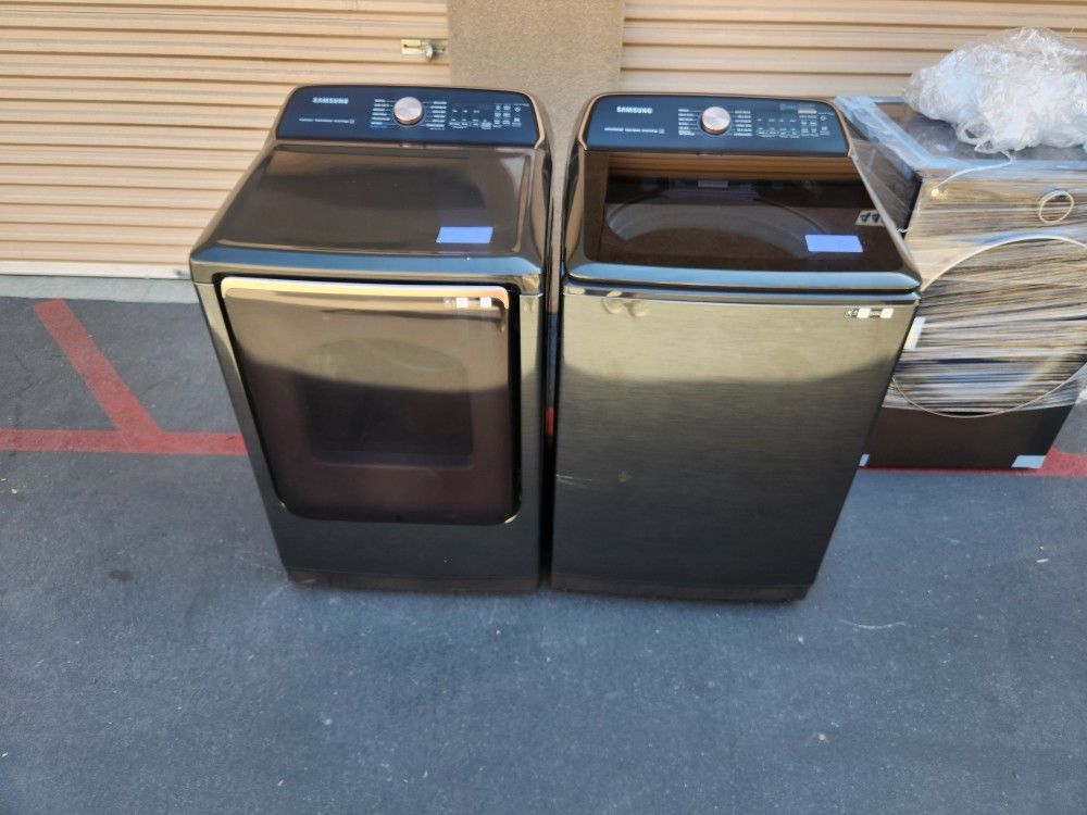 Samsung Washer And Electric Dryer 