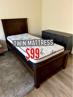 New twin mattress only $100