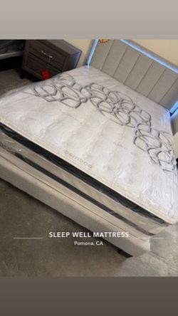 Euro pillow top mattress