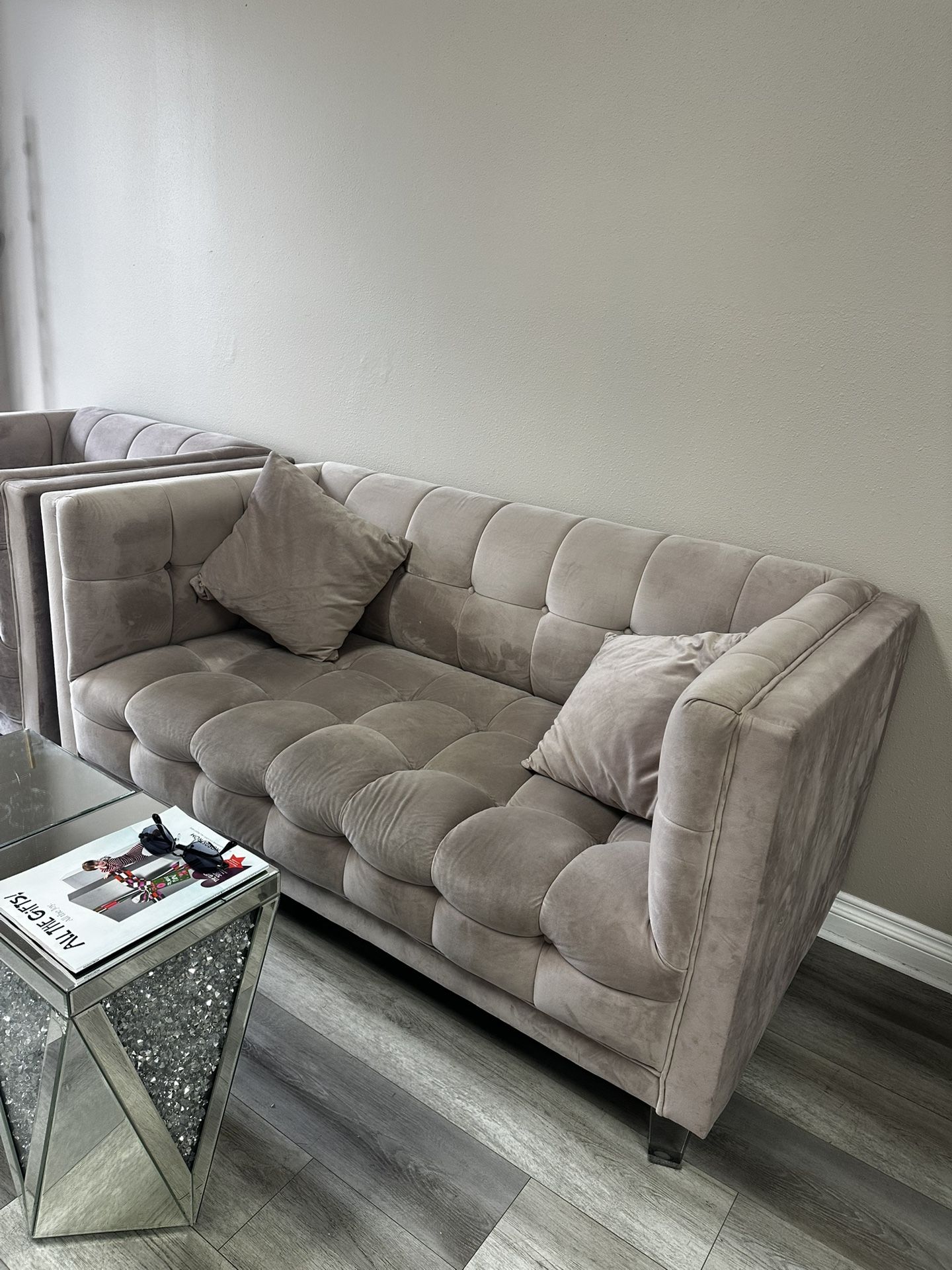 Loveseat And Armchair