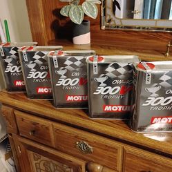 Racing items oil and fuel