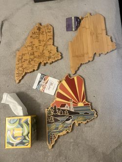 Decorative Maine Cutting Boards