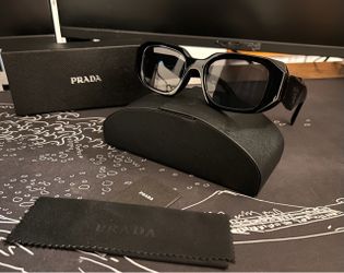 Prada Milano Black Sunglasses w/ Original Case & Box