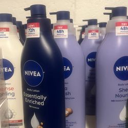 Nivea lotion $5 each