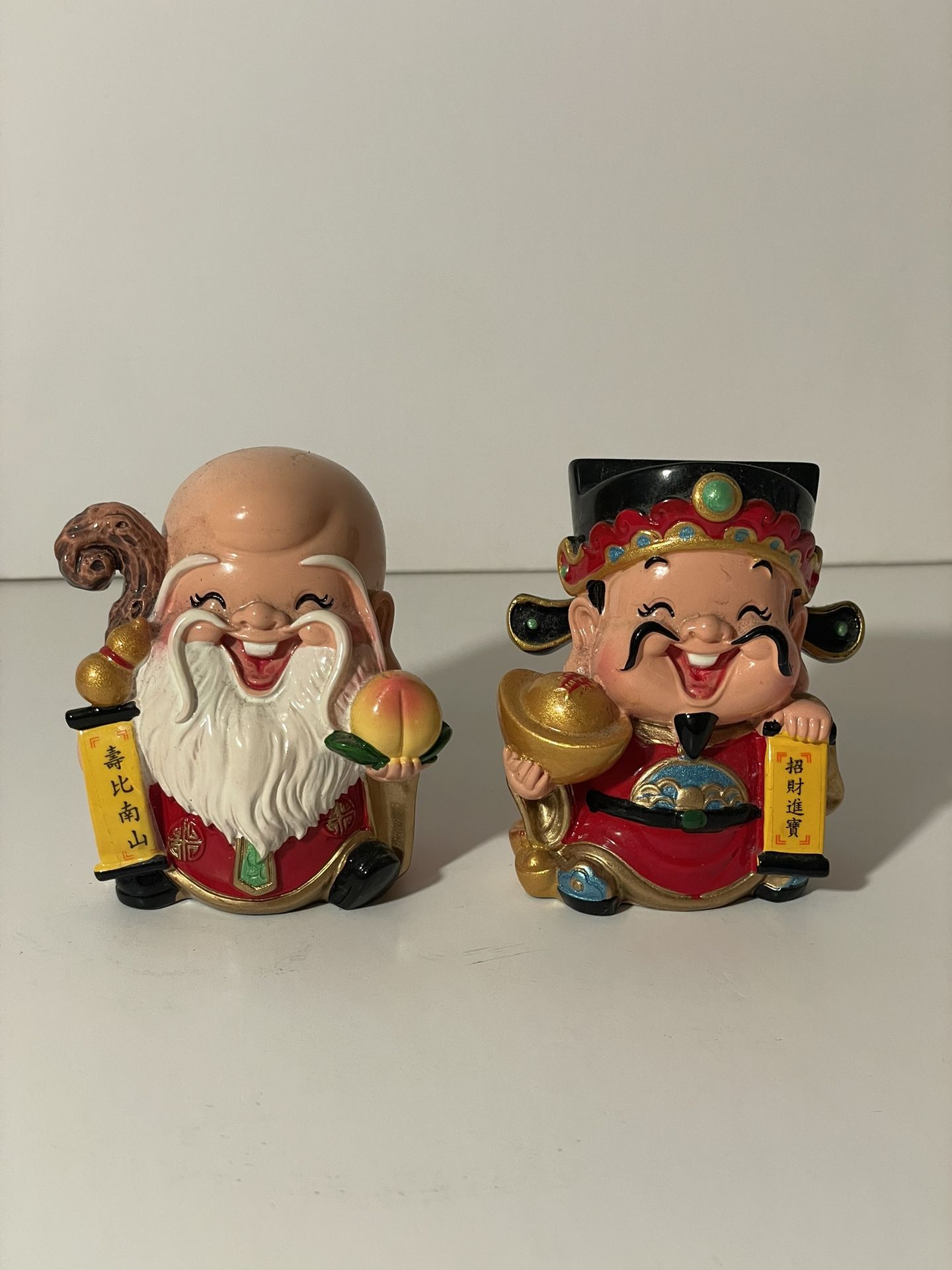 Cute Chinese God Statues From Hong Kong