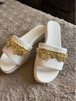 Karllagerfeld White Sandals