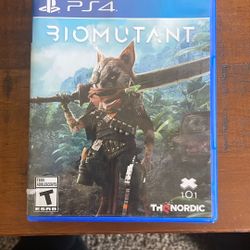 Biomutant PlayStation 4 Game (ps4)