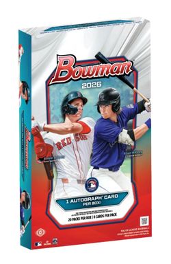 2026 Topps Bowman Baseball Hobby Box