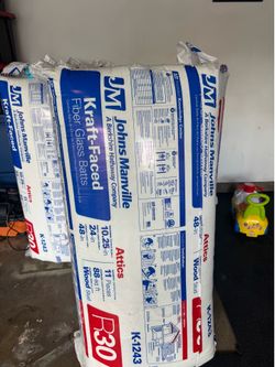 R30  faced insulation