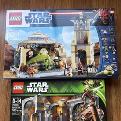 LEGO 9516 Jabbas Palace And 75005 Rancor Pit BRAND NEW SEALED