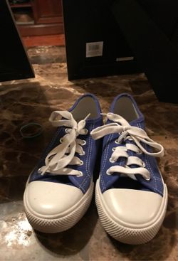 Blue converse