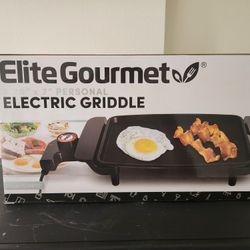 Elite Gourmet 5" x 7" Personal Electric Griddle