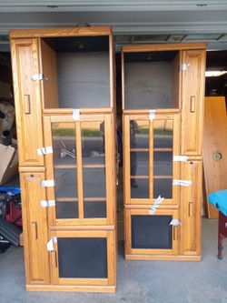 Oak Entertainment Center