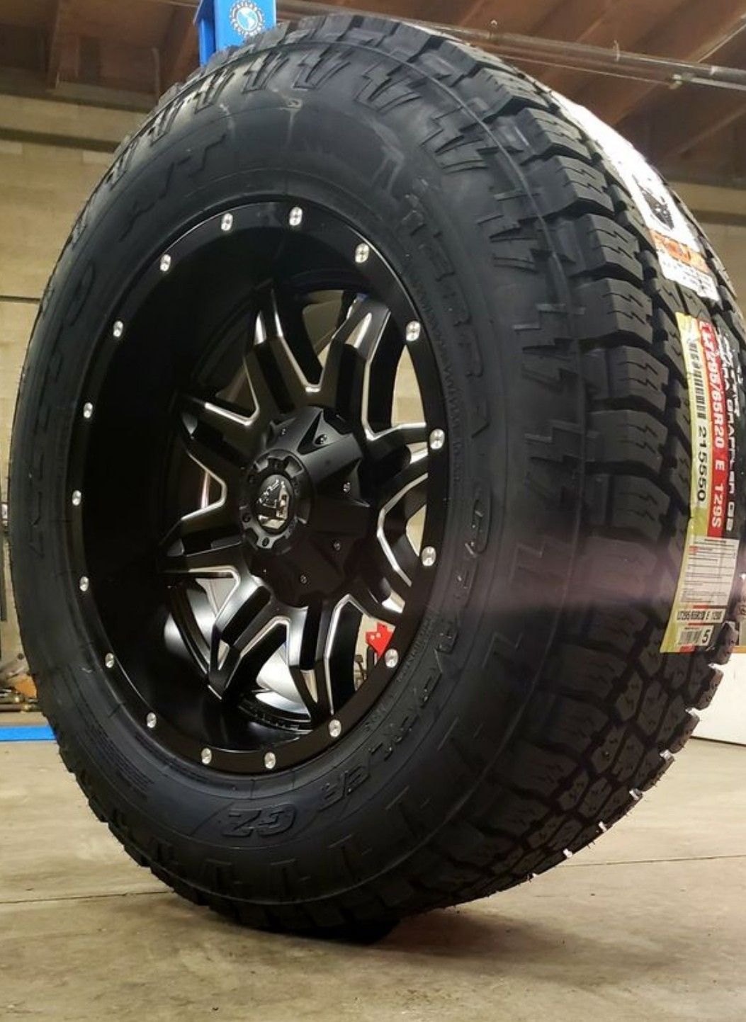 20x10 Fuel Wheels & 295-65-20 Load-E 80psi NITTO Tires , For your TRUCK ...